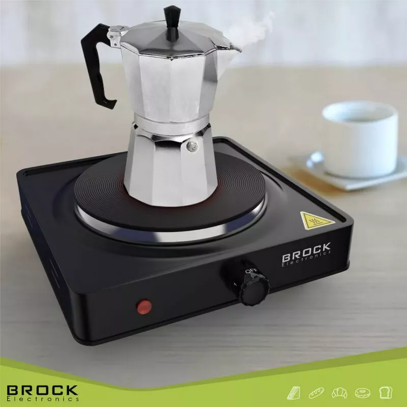 Brock EP 100 BK Elektriskā tējkanna 1.0L 1100W Melna