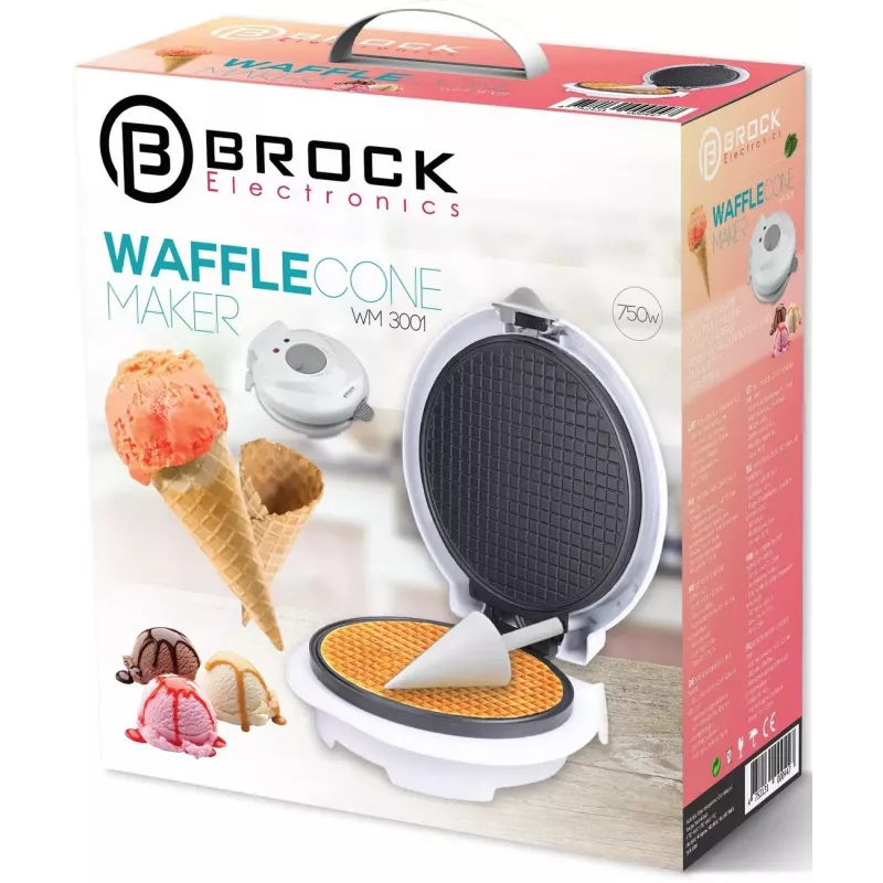 Brock WM 3001 Daļēji automātiska augšējās ielādes divu tvertņu veļas mazgājamā mašīna 3 kg mazgāšana 1 kg centrifugēšana Balta