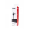 SEEK TOTI USB-A uz Lightning, 2m PVC datu kabelis 2A (ne-MFI), melns