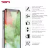 TOTI Rūdīta stikla 2D ekrāna aizsargs pilnam pārklājumam iPhone 13/13 Pro/14/16e, caurspīdīgs