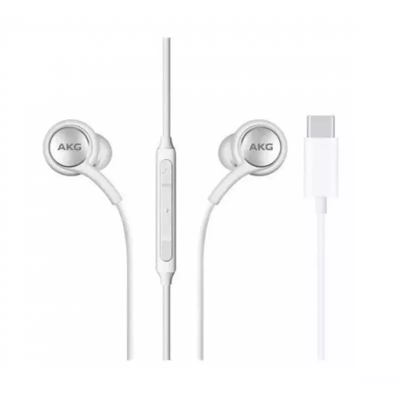 Samsung AKG Earphones in Bag, White