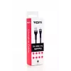 SEEK TOTI USB-A uz Lightning 2m Pīts Kabelis 2A (Ne-MFI) Melns