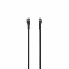 SEEK TOTI USB-C uz USB-C 2m Pīts Kabelis 3A Melns