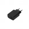 SEEK TOTI 20W Type-C + USB A sienas ātrais lādētājs, melns