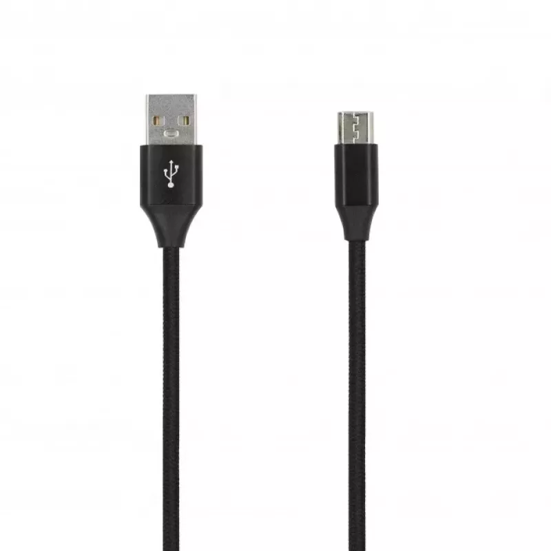 SEEK TOTI USB A uz Micro USB, 2m pīts kabelis 2A, melns