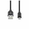 SEEK TOTI USB A uz Micro USB, 2m pīts kabelis 2A, melns
