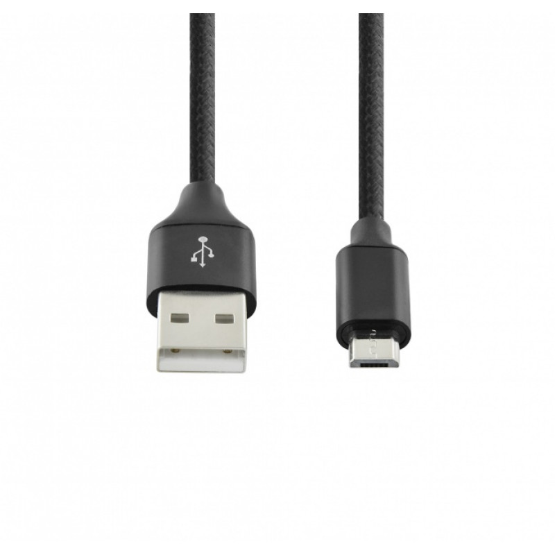 SEEK TOTI USB A uz Micro USB, 2m pīts kabelis 2A, melns