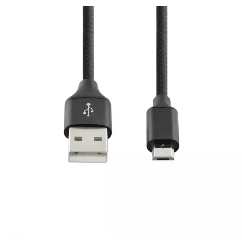 SEEK TOTI USB A uz Micro USB, 2m pīts kabelis 2A, melns