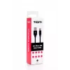 SEEK TOTI USB A uz Micro USB, 2m pīts kabelis 2A, melns