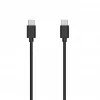 SEEK TOTI 20W Type-C PD sienas ātrais lādētājs ar Type-C uz Type-C, 1 m PVC datu kabeli 3A, melns