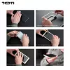 TOTI PREMIUM Premium rūdīta stikla ekrāna aizsargs 3D Full Cover Apple iPhone 16 Plus / 15 Plus