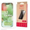 TOTI Rūdīta stikla 2D ekrāna aizsargs pilnam pārklājumam iPhone 17 Pro Max caurspīdīgs