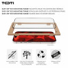TOTI PREMIUM PREMIUM TEMPERED Screen Protector Glass 3D Full Cover for Apple iPhone 17/16 Pro