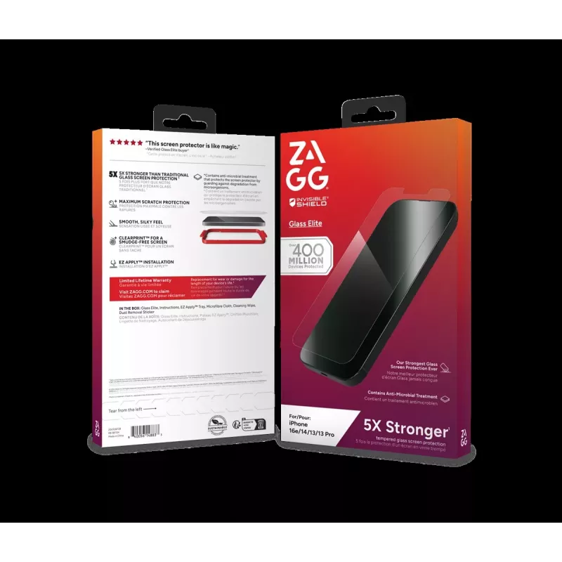 ZAGG aizsardzības komplekts iPhone 16e: Macītis ar MagSafe un ekrāna aizsargs