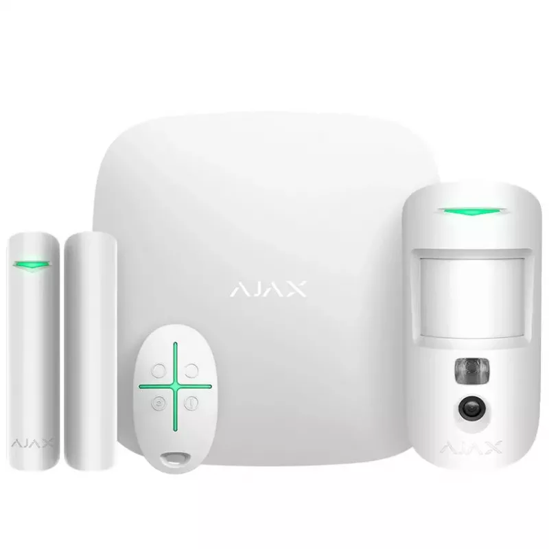 AJAX Alarm Security Starter Kit CAM/White 38172