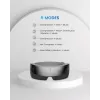 RENPHO Eyeris View Acu Masāžas Ierīce ar Siltumu, Gaisa Kompresiju, Vibrāciju, Bluetooth, USB-C, Salokāma, Pelēka