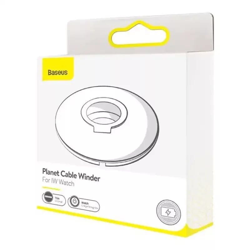 BASEUS ACSLH-02 Organizators / Apple Watch lādētāja turētājs (balts)