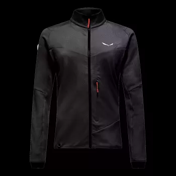 Salewa Sella Crevasse Sieviešu flīsa jaka Black Out