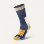 SealSkinz Norwich Cold Weather Mid Lightweight Waterproof Hiking Socks Blue