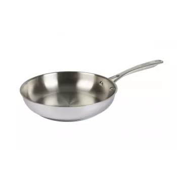 Kuhn Rikon ALLROUND Cepšanas panna bez pārklājuma 24 cm – 18/10 nerūsējošais tērauds, piemērota indukcijai, cepeškrāsns droša līdz 240°C