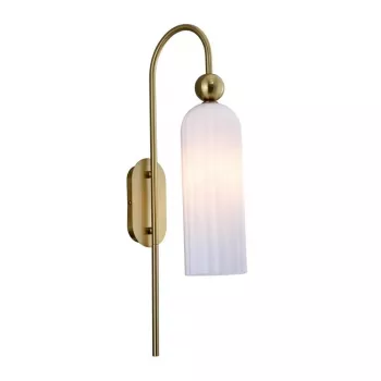 Piega E14 Wall Light LP-939/1W White – Modern Minimalist Surface-Mounted Lamp