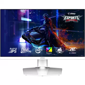 Monitors MSI MAG 274QRFW E20 27 inch WQHD 200Hz Rapid IPS, balts