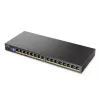 ZyXEL GS1100-16EPS 16-Port Gigabit Unmanaged PoE+ Switch ar 135W budžetu