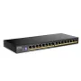ZyXEL GS1100-16EPS 16-Port Gigabit Unmanaged PoE+ Switch ar 135W budžetu