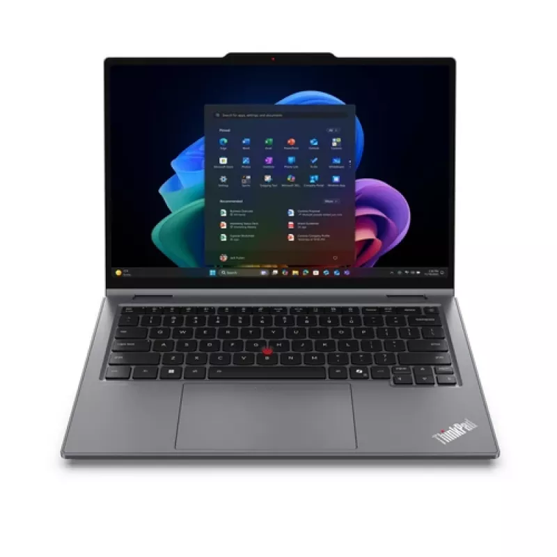 Lenovo ThinkPad X1 2-in-1 Gen 11 Aura Edition Copilot+ PC 21V9005UGE 2-in-1 klēpjdators, 14 collu 2.8K OLED skārienjūtīgs 120Hz, Intel Core Ultra 7 355, 32GB LPDDR5x, 1TB SSD, Windows 11 Pro, vācu tastatūra