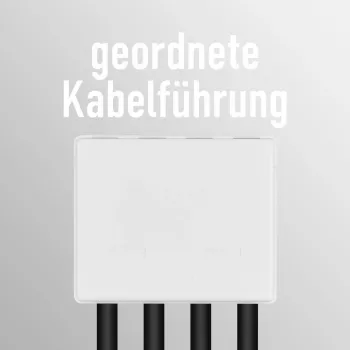 EFB Keystone Box 4 Port Surface Mount Pure White