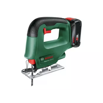 Bosch EasySaw 18V-70 bezvadu finierzāģis 0603012002 ar akumulatoru un lādētāju 18V 2.0 Ah