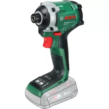 BOSCH UniversalImpactDrive 18V-210 Bezvadu triecienskrūvgriezis, 18 V, 210 Nm, instruments bez akumulatora, zaļš/melns, POWER FOR ALL ALLIANCE