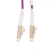 Extralink LC/UPC-LC/UPC Patch Cord, Multimode OM4 Duplex, 1m