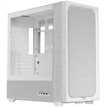 TRYX FLOVA F50 Midi-Tower, ATX, Rūdīts stikls - Balts