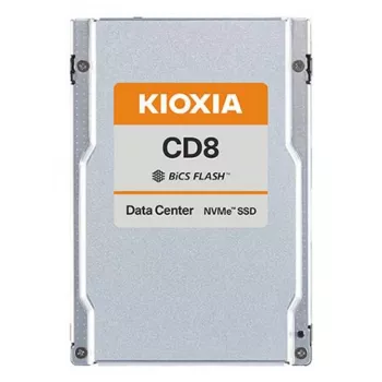 Kioxia CD8 Series KCD8XVUG800G - SSD - 800 GB - Iekšējais - 2,5 inch (6,4 cm) PCIe 4.0 (NVMe) Kešatmiņa: 256 MB