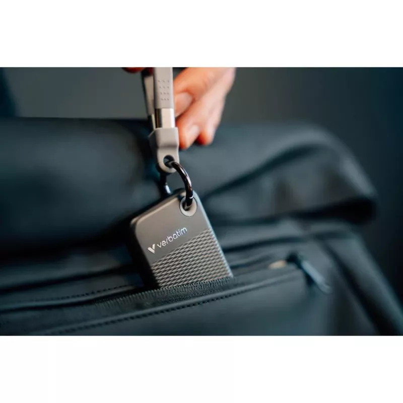 Verbatim Pocket SSD 128GB Melns/Pelēks USB 3.2 Gen 2 ārējais cietvielu disks