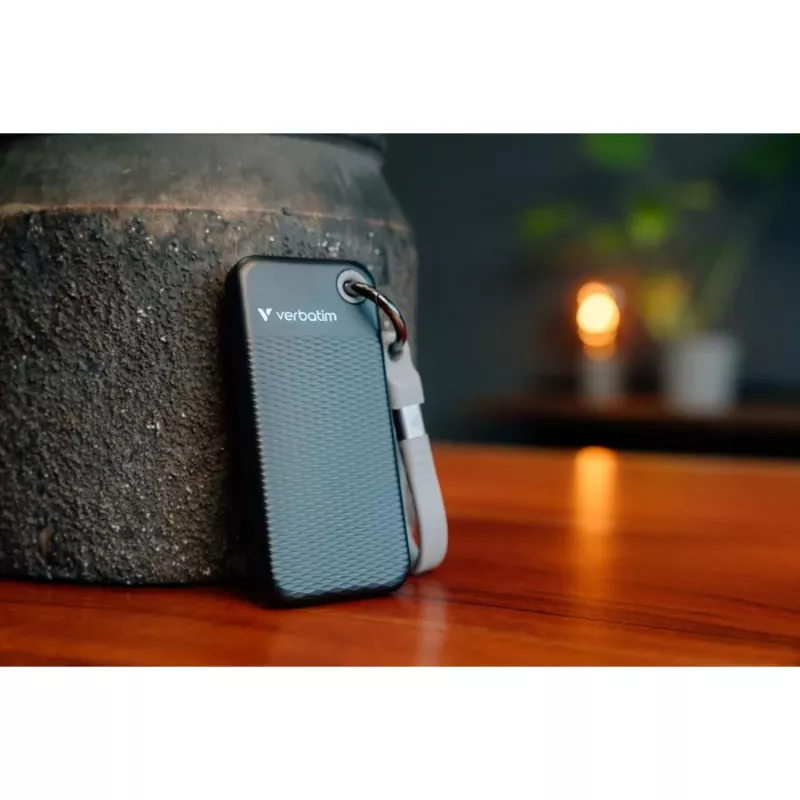 Verbatim Pocket SSD 128GB Melns/Pelēks USB 3.2 Gen 2 ārējais cietvielu disks
