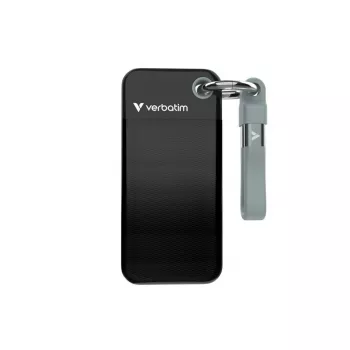 Verbatim Pocket SSD 128GB Melns/Pelēks USB 3.2 Gen 2 ārējais cietvielu disks