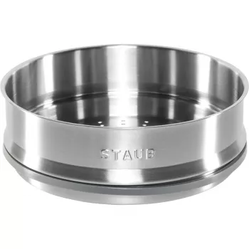 Staub 26 cm Tvaicētāja ieliktnis, Emaljēts čuguns, Tumši zils