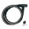 Master Lock Keyed Armored Cable Lock 22mm 8115EURDPS Black 1.2m