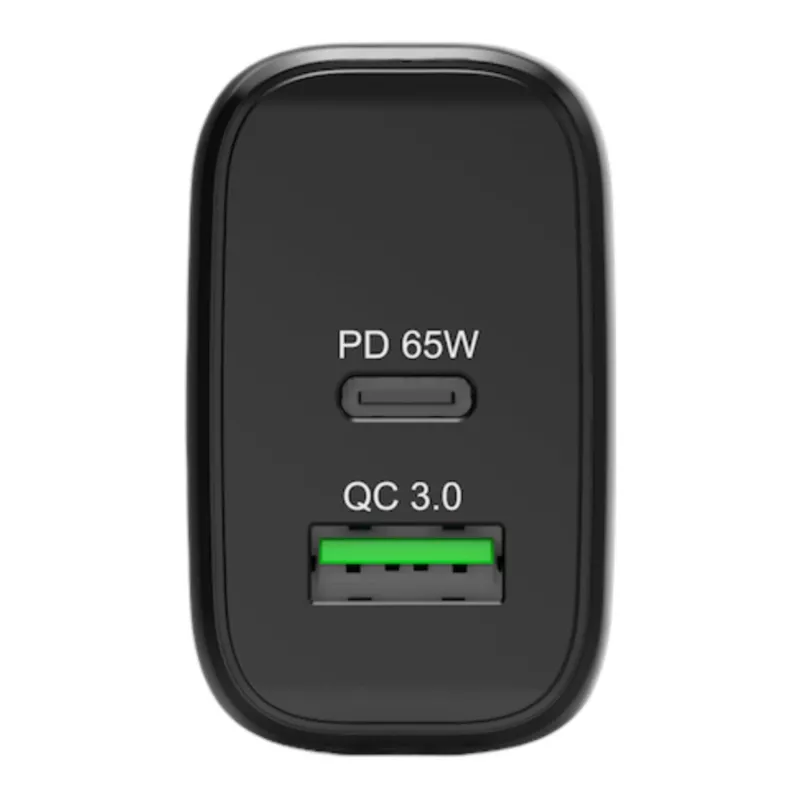 PORT Designs Wall Charger USB-C PD 65W GaN EU Plug Black