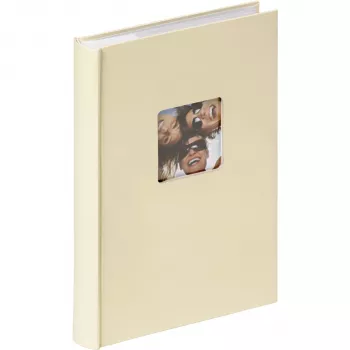WALTHER Design Fun Memo fotoalbums ME-111-H, krēmkrāsā, 10x15 cm, 300 fotogrāfijām, ievietojams