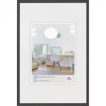 Walther New Lifestyle Picture Frame 3x 13x18 cm White KV030B