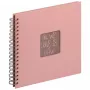 Walther Fun Peach Fuzz 26x25 fotoalbums ar 40 lapām SA-108-PF