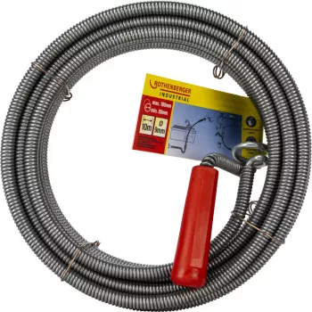 Rothenberger Industrial 072986E Kanalšpriežu tīrīšanas čūska 10 m, Ø 26 mm