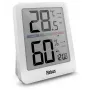 Mebus 40928 Termo-higrometrs Balts Iekštelpu Āra Temperatūras Mitruma Monitors ar LCD Displeju