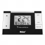 MEBUS 51059 Digitalais modinātājpulkstenis - Melns/Sudrabs - LCD displejs - 12/24h - Uzlādējams akumulators - Micro-USB