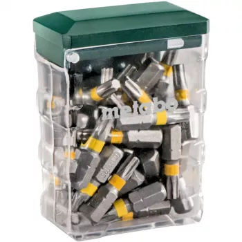 Metabo Bit-Box TX25 Security Torx Bit Set, 25 gab. (24 uzgaļi + 1 uzgaļu turētājs)