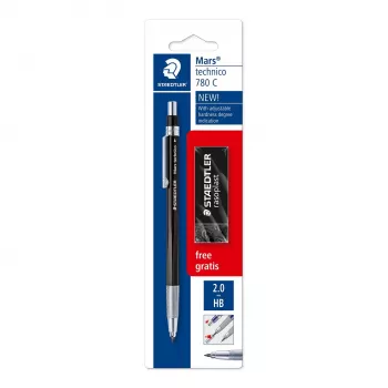 STAEDTLER Mars technico 780 C BKP6 svina turētājs blistera iepakojumā