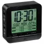 TFA 60.2536.01 Radio Controlled Alarm Clock - Digital LCD, Black